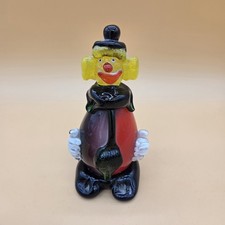 Pagliaccio in vetro artistico