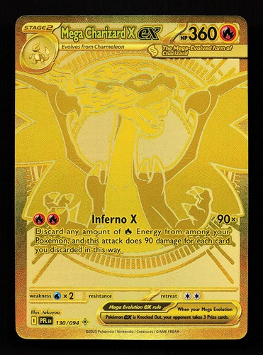 Mega charizard 130 - mega, x