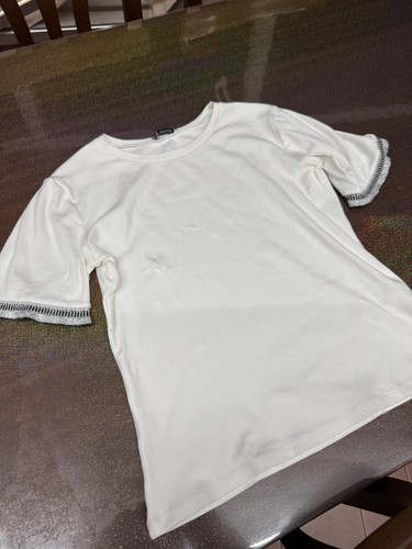 Shirt zara bianca con - t-shirt,