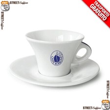 1 Tazza Tazzina Cappuccino con piattino Borbone Caffè Rosso Blu Oro Dec gratis