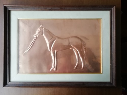 Quadro cavallo artigianale - quadro, in
