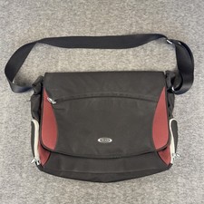 Borsa a tracolla Tumi Ducati Messenger per laptop nera rossa organizer zip tasche tracolla