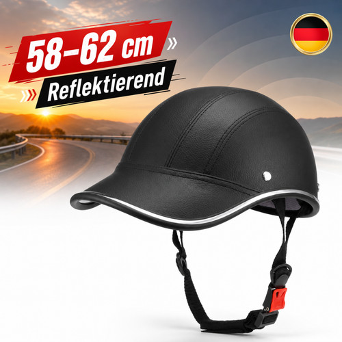 Casco mezza guscio moto - mezza,
