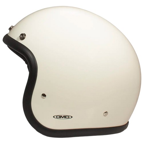 Casco dmd jet retro crema - -,