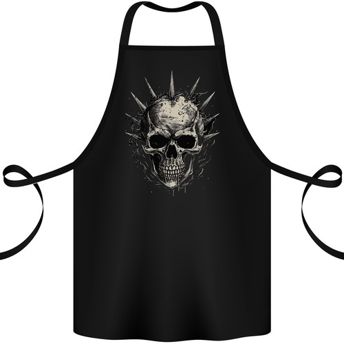Grembiule cotone punk rock - grembiule,