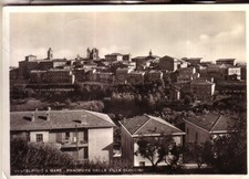 CARTOLINA  S. ELPIDIO A MARE B/N  VIAGGIATA 1957 PANORAMA DALLA VILLA SCOCCINI