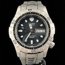 Casio Marlin Black & Silver