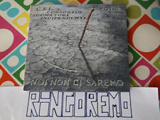 Cd C.S.I. Noi non ci saremo