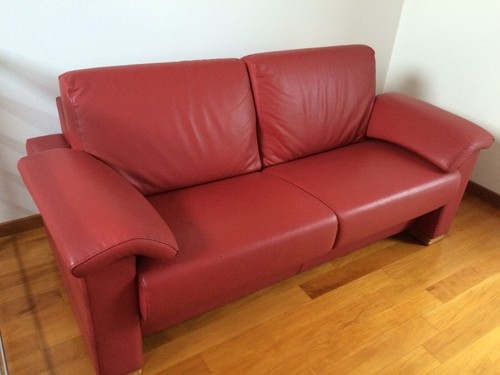 Divano letto pelle posti - letto, 2