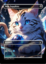 Mox Sapphire - Carte