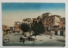 cartolina avellino calitri animata piazza repubblica viaggiata 1963 formato gra