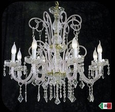 LAMPADARIO CRISTALLO CLASSICO