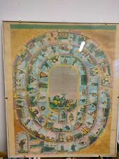 NOVO ET DILETTEVOLE GIOCO DEL BARONE - ANTICO GIOCO DELL'OCA -  RARISSIMO