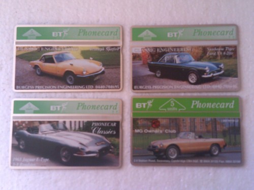 Telephone card btg 117 - telephone,