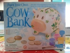 Salvadanaio in terracotta "Cow