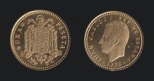 SPAGNA 1 PESETA 1975 (76) KM #
