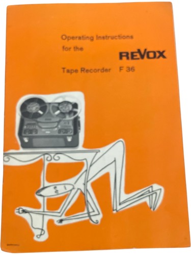 Revox registratore a - revox, f