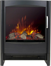 Keston Fuoco Elettrico Nero