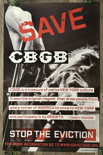 Poster salva cbgb sfratto - salva,