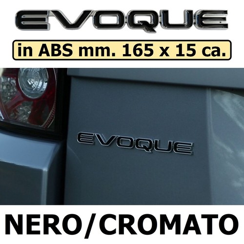Scritta posteriore logo evoque - scritta,