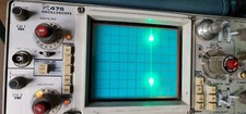 Tektronix 475 Dual Channel 200Mhz Oscilloscope 100% FUNZIONANTE + Cavi e Cover O