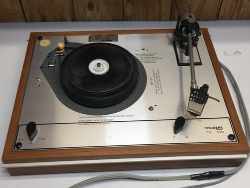 Thorens 165 turntable base - td,