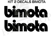 Coppia adesivi decals moto BIMOTA Grafiche compatibili EPOCA