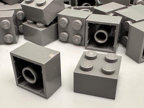 Lego brick 2x2 3003 grigio - brick,