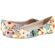 Scarpe ballerine ballerine floreali Didi da donna stile morbido TG 12 W nuove