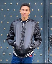 Giacca Bomber In Nylon Super