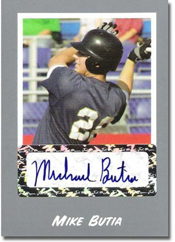 Autografo mike butia rookie - mike,