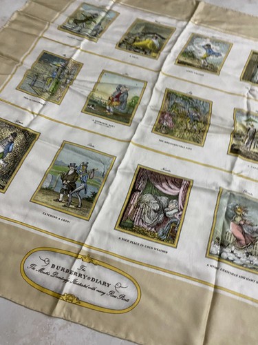 Foulard burberry diary scarf - foulard,