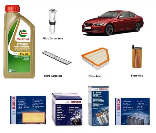 Kit filtri tagliando olio - filtri, +