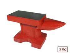 Incudine in ghisa con base e piano in ferro per officina fabbro/orafo/modellismo