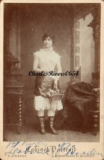 LONDON SIGNED CABINET CARD
