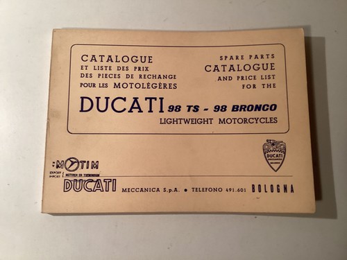 Catalogo ricambi ducati - ricambi, 98