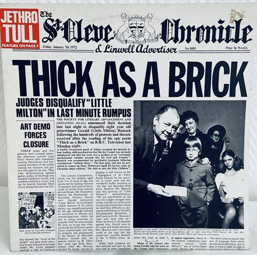 Jethro tull thick as - thick, a