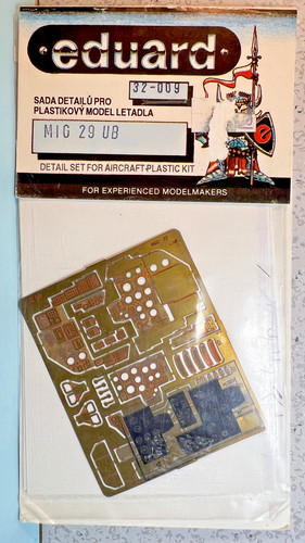 Eduard mig 29ub cockpit - 1/32,