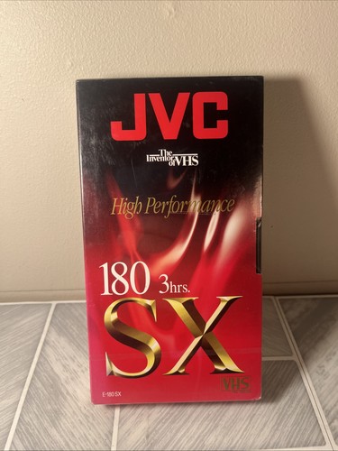 Videocassetta vhs jvc nuova - vhs, sx