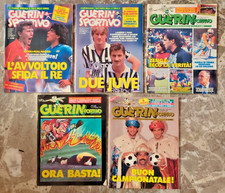 Guerin Sportivo 1987 Nn. 29 / 32 / 49 / 51 /  52 Anno LXXV Calcio Poster