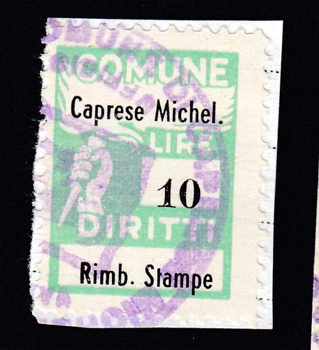 Italy municipal stamps - italy,