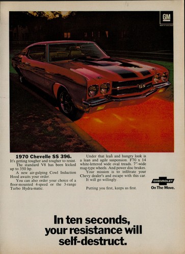 Pubblicità stampa gto pontiac - pubblicità,