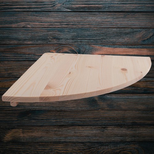 Mensola angolare legno - angolare, in