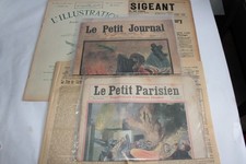 Lotto di vecchi giornali