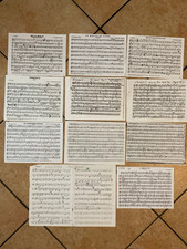 2 Lotto-15 Spartiti Tromba/Flicorno Sib piccoli Liscio, Banda- da Collezione