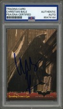 Christian bale signed 2005 - bale,