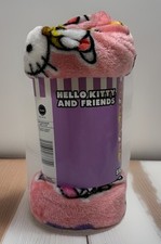 NUOVA coperta Hello Kitty SWEETST FRIENDS soft touch in pile 40 pollici x 50 BN13