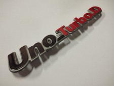 FIAT UNO TURBO D - FREGIO LOGO