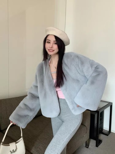 Giacca cappotto pelliccia - giacca,