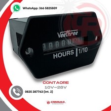Contaore Auto Trattore Autocarro Veicoli Industriali 10-28V Rettangolare 36.5x25
